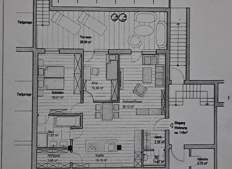 Studio zum Kauf provisionsfrei 239.000 € 4 Zimmer 110 m²<br/>Wohnfläche Bad Füssing Bad Füssing 94072