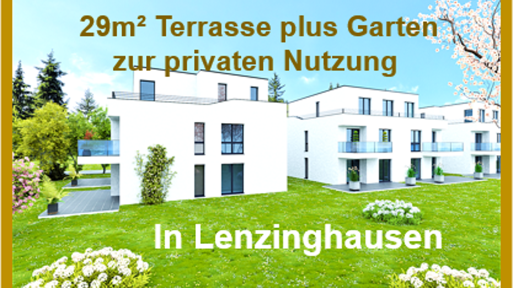 Terrassenwohnung zum Kauf - Erstbezug provisionsfrei 324.500 € 3 Zimmer 83 m² frei ab 01.06.2026 Jöllenbeck Bielefeld 33739
