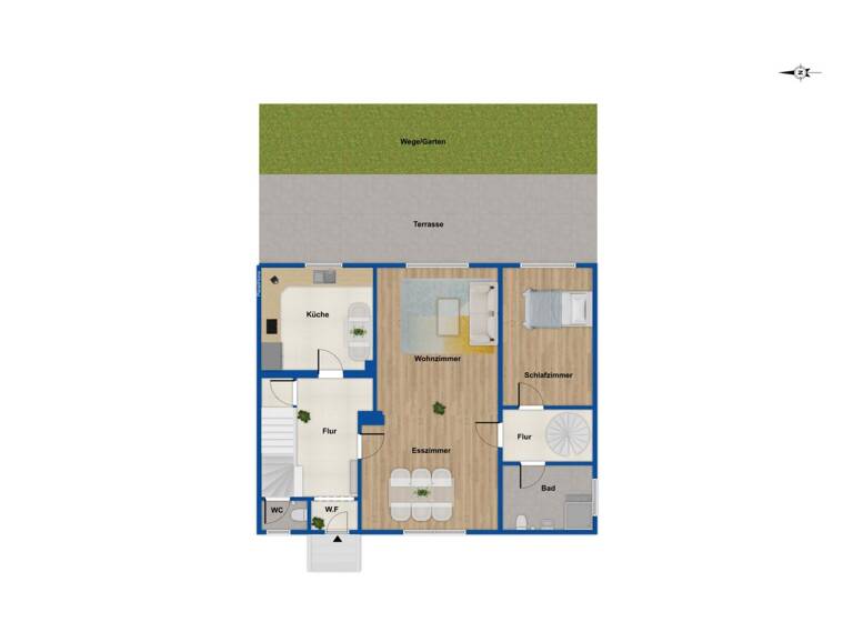 Doppelhaushälfte zum Kauf 399.999 € 4 Zimmer 157 m² 409 m² Grundstück Bockum Krefeld 47800