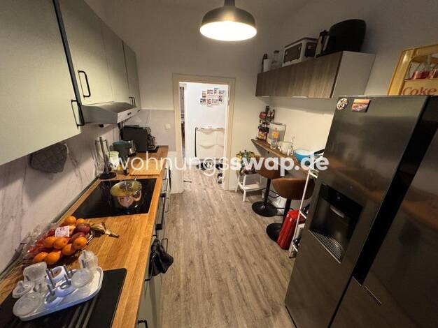 Studio zur Miete Tauschwohnung 536 € 3 Zimmer 67 m² 2. Geschoss Lichtenberg Berlin 10365