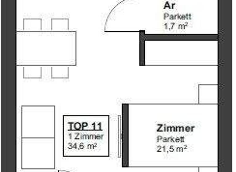 Studio zum Kauf 199.000 € 1 Zimmer 34,6 m² St. Pölten 3100