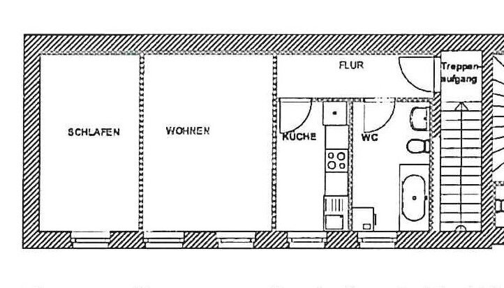 Wohnung zur Miete 329 € 2 Zimmer 45 m²<br/>Wohnfläche 1.<br/>Geschoss 01.03.2025<br/>Verfügbarkeit Rosa-Luxemburg-Str. 20 Meißen Meißen 01662