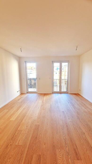 Wohnung zur Miete - Erstbezug 620 € 2 Zimmer 47,1 m² 3. Geschoss frei ab sofort Comeniusstraße 22 Neustadt-Neuschönefeld Leipzig 04315