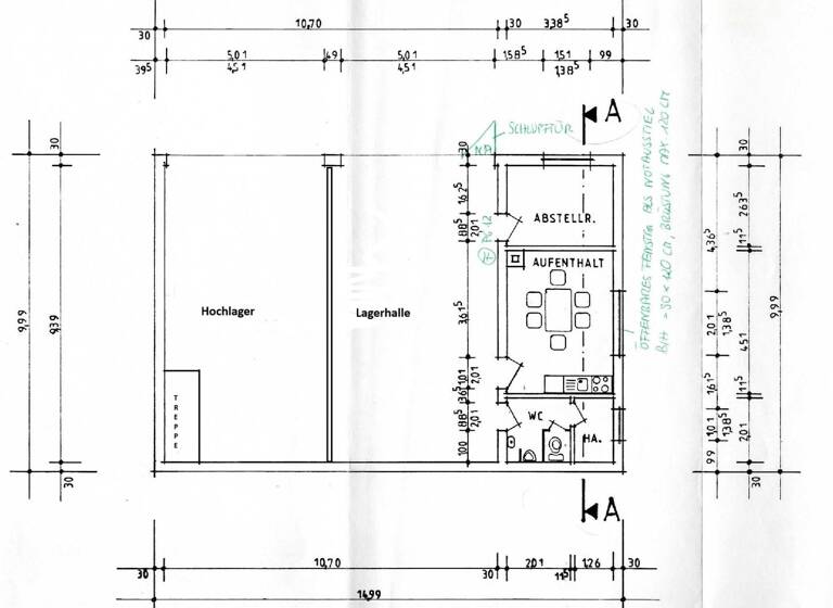 Freifläche zur Miete 1.500 € 160 m² Lagerfläche Nickenich 56645