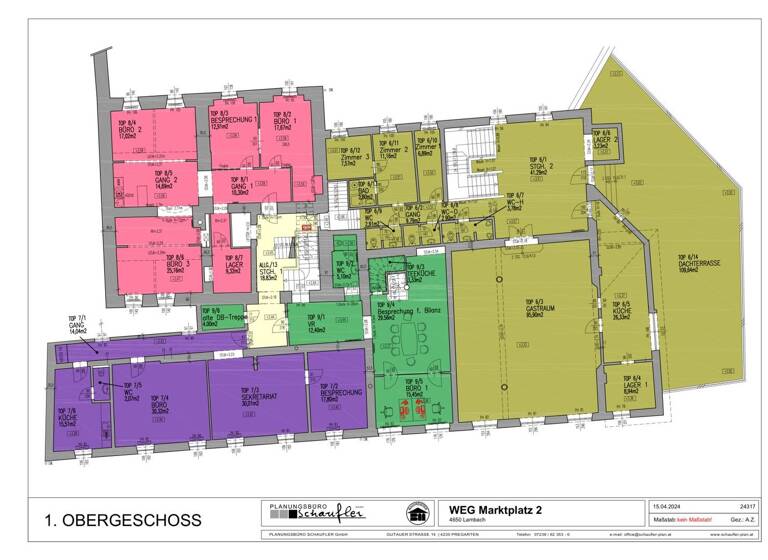 Wohnung zum Kauf 263.000 € 223,5 m² 1. Geschoss Lambach 4650