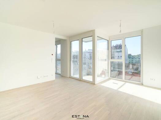 Wohnung zur Miete - Erstbezug 817 € 2 Zimmer 37 m² 2. Geschoss Leebgasse Wien 1100