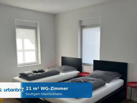 WG-Zimmer zur Miete auf Zeit 690 € 21 m² frei ab 30.12.2026 Rüderner Straße Obertürkheim Stuttgart 70329
