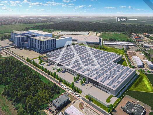 Halle/Industriefläche zur Miete provisionsfrei 78.864 m² Lagerfläche teilbar ab 8.106 m² Falkensee 14612