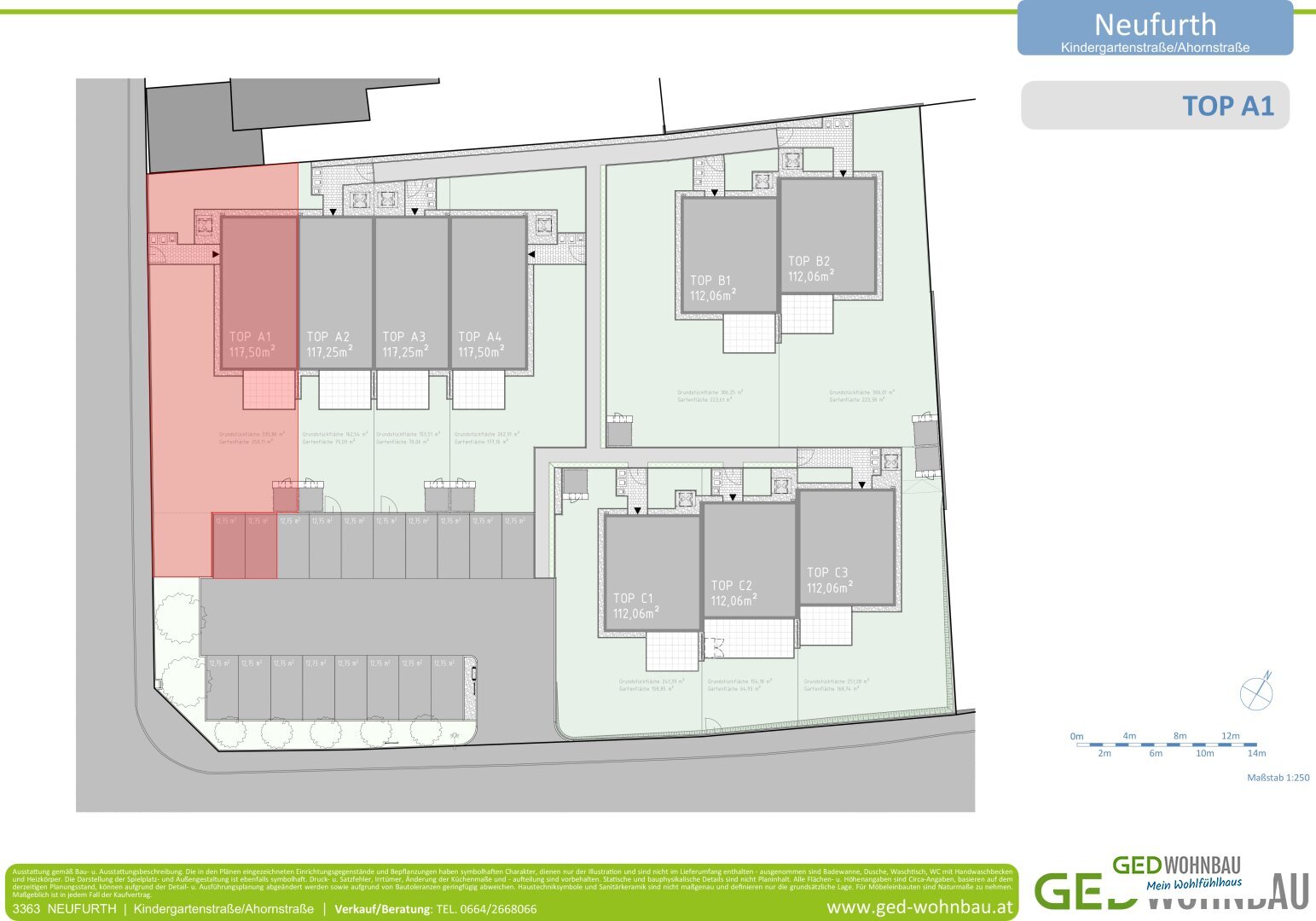 Reihenendhaus zur Miete 1.226 € 4 Zimmer 117,5 m²<br/>Wohnfläche 335,9 m²<br/>Grundstück Kindergartenstraße 26 Neufurth 3363