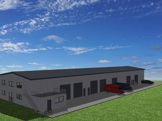 Lagerhalle zur Miete - Erstbezug 980 € 140 m² Lagerfläche Horst 25358