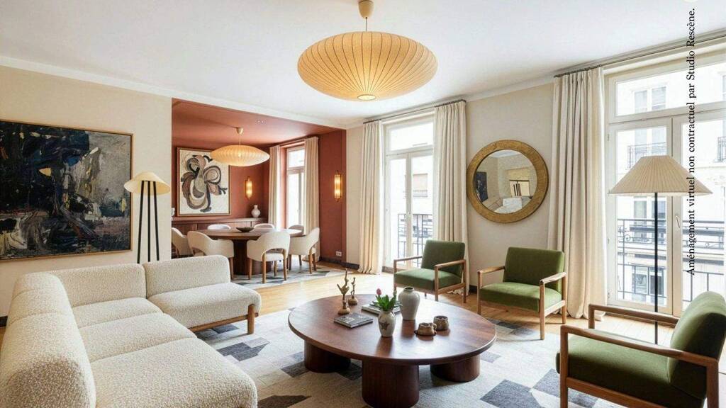 Wohnung zum Kauf 5 Zimmer 134 m² 8th (Golden Triangle - Parc Monceau) 75017