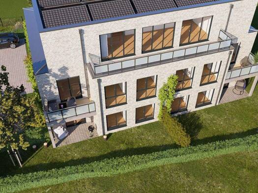 Terrassenwohnung zur Miete 860 € 2 Zimmer 54,1 m² EG frei ab 01.06.2026 Eversten Oldenburg 26131