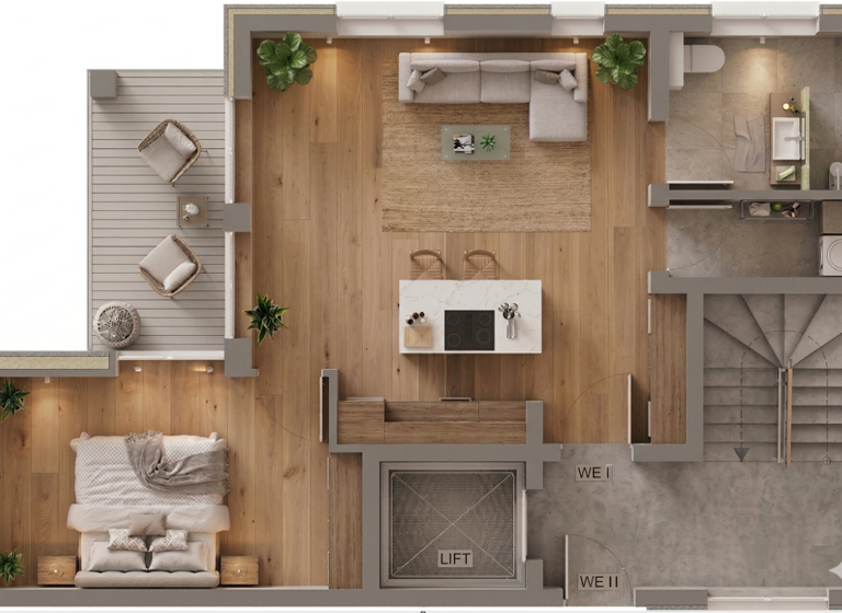 Wohnung zum Kauf - Erstbezug als Kapitalanlage geeignet 358.000 € 2 Zimmer 60,3 m² Karl-Marx-Straße 42 a Falkensee 14612