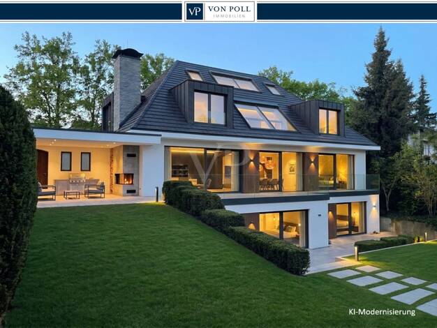 Villa zum Kauf 3.200.000 € 7 Zimmer 274 m² 1.212 m² Grundstück Gonzenheim Bad Homburg vor der Höhe 61352