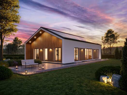 Bungalow zur Miete - Erstbezug 1.272 € 4 Zimmer 104 m² 805 m² Grundstück Eichenau Großenlüder 36137