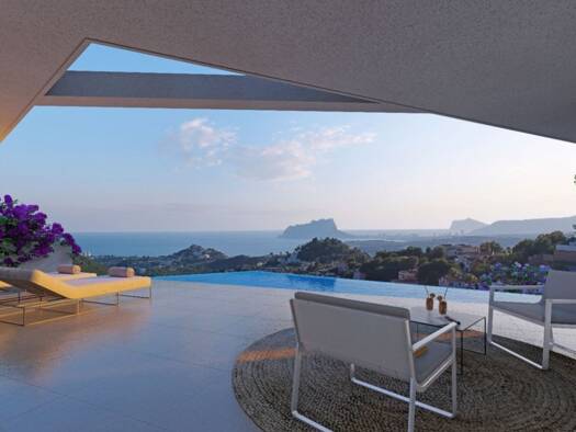 Villa zum Kauf provisionsfrei 940.000 € 4 Zimmer 273 m² 400 m² Grundstück Moraira 03724
