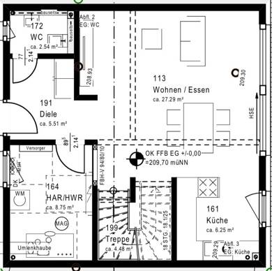 Reihenhaus zur Miete 1.600 € 3 Zimmer 100 m² 300 m² Grundstück frei ab 01.09.2025 Cappel Marburg 35043