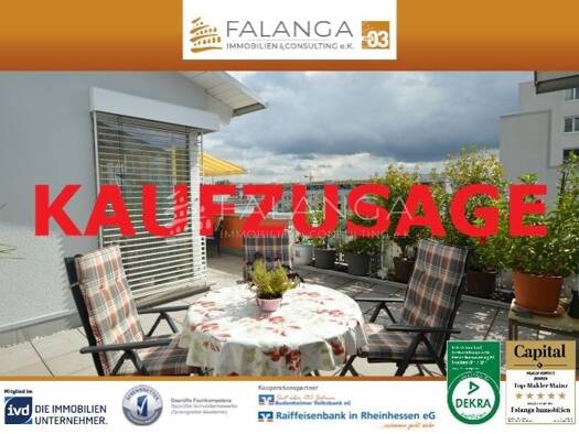 Penthouse zum Kauf 509.000 € 3 Zimmer 102 m² EG Gonsenheim Mainz 55122