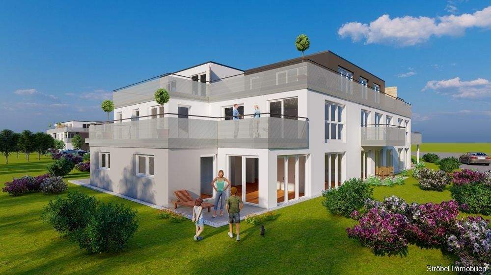 Immobilie in Dürrwangen - Modernes Wohnen in Dürrwangen - im Mehrfamilienhaus Osterglocke - Bild 2