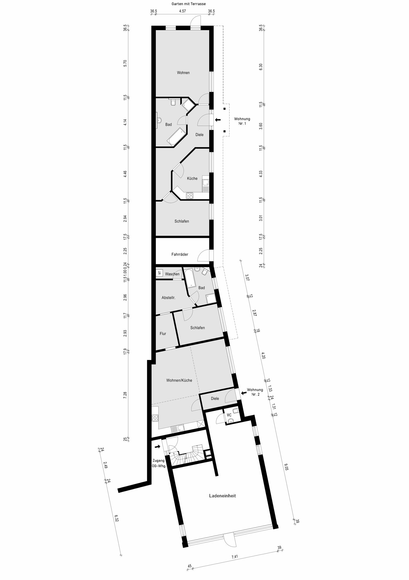 Wohn- und Geschäftshaus zum Kauf als Kapitalanlage geeignet 375.000 € 60 m²<br/>Fläche 841 m²<br/>Grundstück Roetgen Apen / Augustfehn 26689