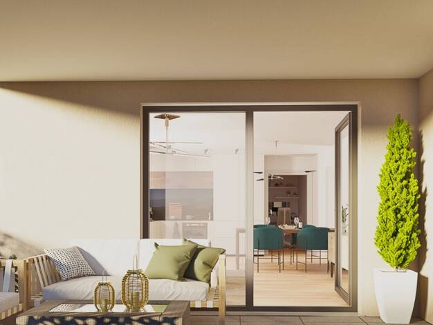 Wohnung zum Kauf - Neubau provisionsfrei 579.000 € 3 Zimmer 79,9 m² 1. Geschoss Uhlandstraße 10/1 Gärtringen Gärtringen 71116