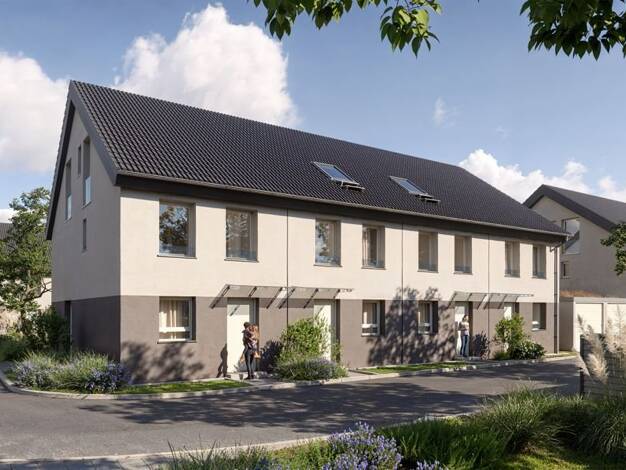 Reihenmittelhaus zum Kauf - Neubau 469.900 € 5,5 Zimmer 136 m² 163 m² Grundstück Probstheida Leipzig / Probstheida 04289