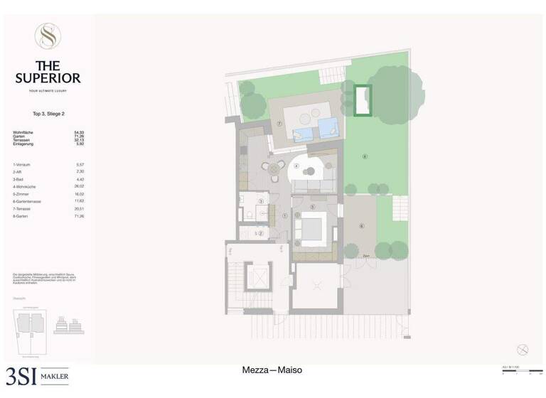 Wohnung zum Kauf - Erstbezug 749.000 € 2 Zimmer 54,3 m² 1. Geschoss Leschetitzkygasse 91 Wien 1180