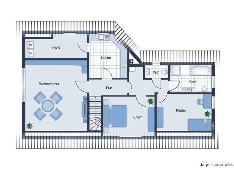 Wohnung zur Miete 650 € 3 Zimmer 80 m² frei ab sofort Elmeloh Ganderkesee 27777