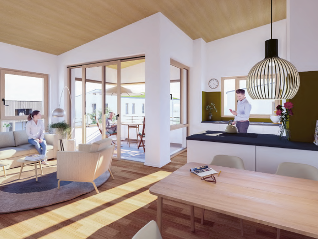 Penthouse zum Kauf - Erstbezug provisionsfrei 532.900 € 3,5 Zimmer 95,3 m² 2. Geschoss Laupheim 88471