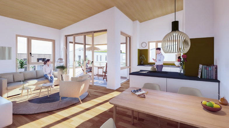 Penthouse zum Kauf - Neubau provisionsfrei 532.900 € 3,5 Zimmer 95,3 m² 2. Geschoss Laupheim Laupheim 88471
