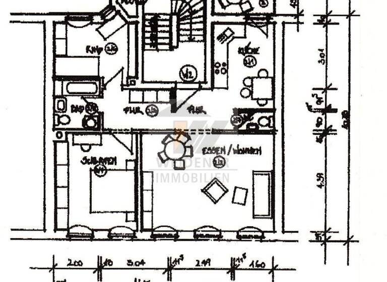 Wohnung zum Kauf 72.500 € 3 Zimmer 79 m² 1. Geschoss Lutherstraße 6 Ostviertel Gera 07546
