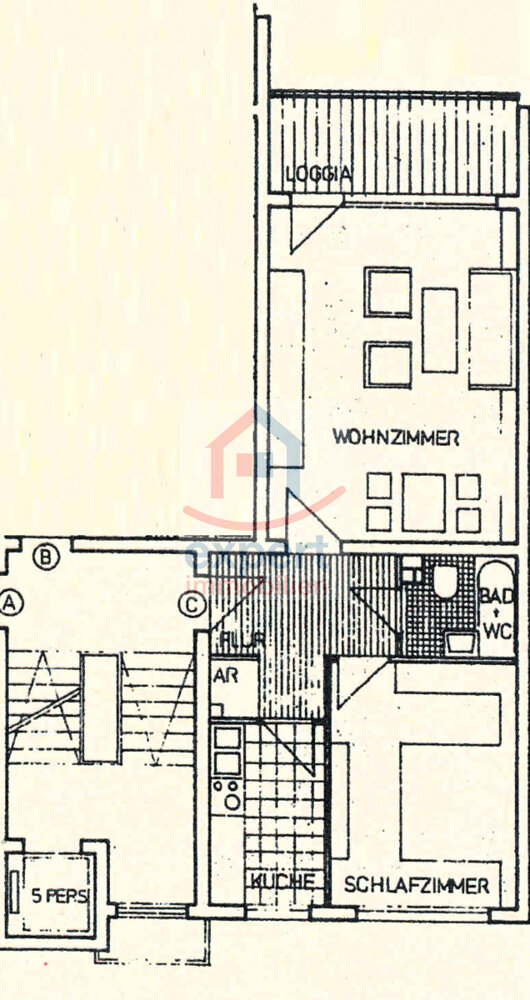 Wohnung zum Kauf 179.000 € 2 Zimmer 56 m²<br/>Wohnfläche Würzburger Ring 29 Büchenbach - Nord Erlangen 91056