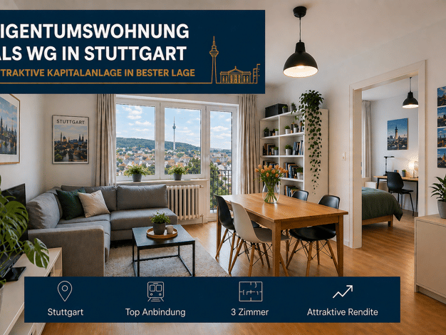 Wohnung zum Kauf provisionsfrei 399.000 € 3 Zimmer 63 m² Ost Ost 70186