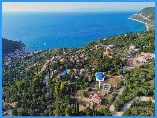 Villa zum Kauf 495.000 € 3 Zimmer 110 m² 2.700 m² Grundstück Chora- Lefkada 31100