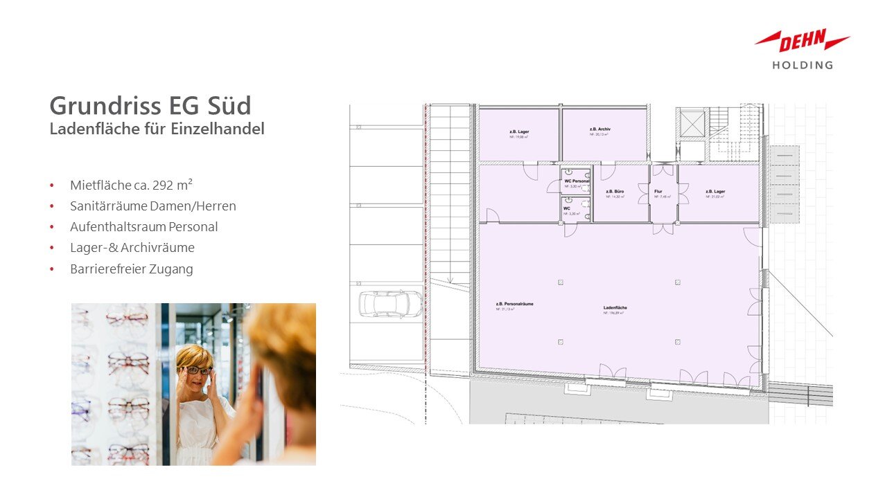 Bürofläche zur Miete provisionsfrei 300 m²<br/>Bürofläche John-F.-Kennedy Boulevard 7 Domberg Bamberg 96052