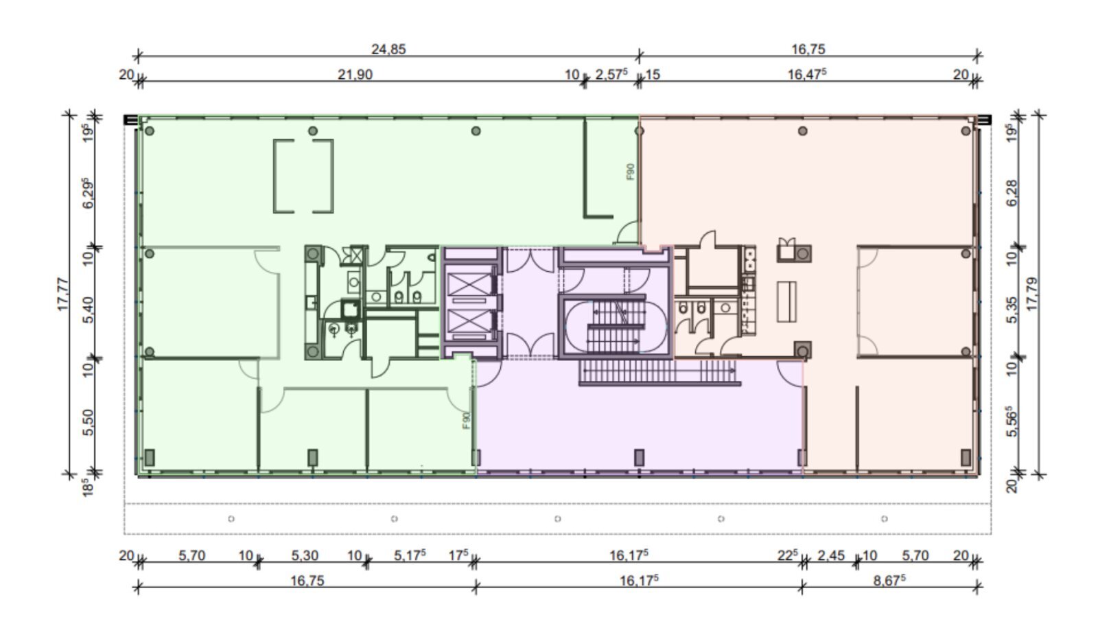 Bürofläche zur Miete provisionsfrei 21 € 658 m²<br/>Bürofläche ab 248 m²<br/>Teilbarkeit Gutleutviertel Frankfurt am Main 60327