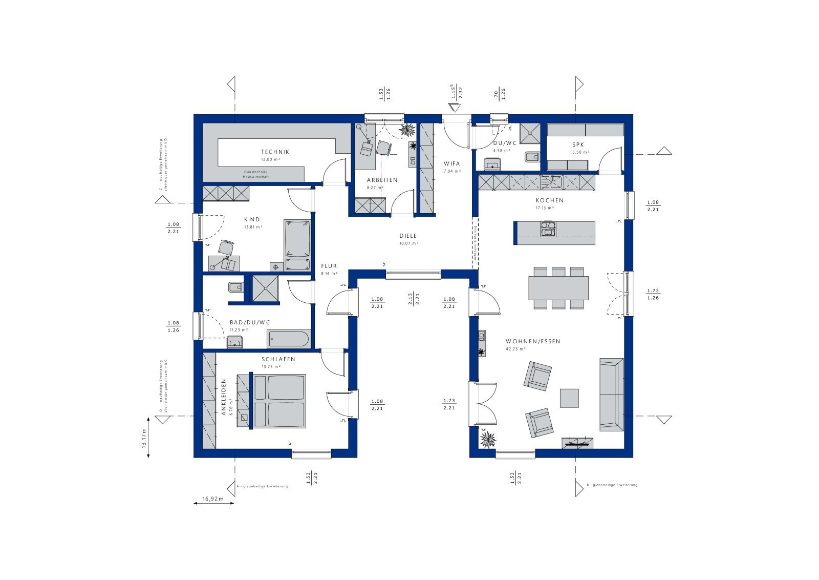 Haus zum Kauf 695.062 € 5,5 Zimmer 162 m²<br/>Wohnfläche 731 m²<br/>Grundstück Wehringhausen - Ost Hagen 58091