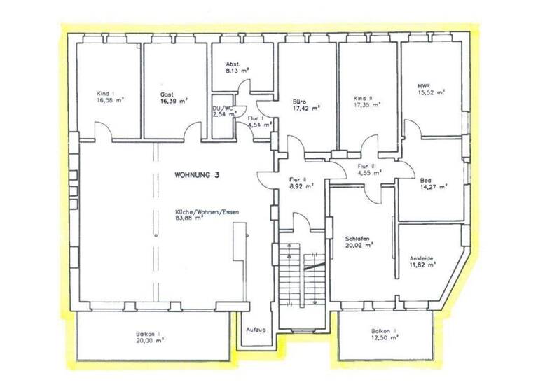 Wohnung zum Kauf 895.000 € 8 Zimmer 250 m² 1. Geschoss frei ab sofort Innenstadt Herford 32052