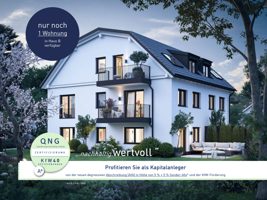 Wohnung zum Kauf - Neubau provisionsfrei 649.000 € 2 Zimmer 55 m² 1. Geschoss frei ab sofort Hochkönigstraße 4 Trudering-Riem München 81825