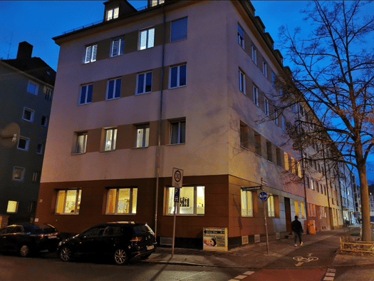 Büro zur Miete provisionsfrei 945 € 2 Zimmer 70 m² Bürofläche Berckhauserstraße 23 Maxfeld Nürnberg 90409