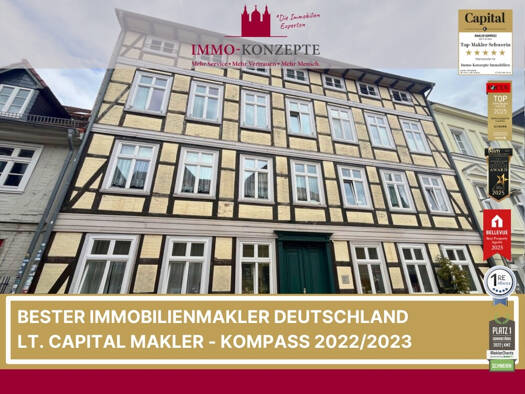 Wohnung zum Kauf 151.031 € 2 Zimmer 58,3 m² EG Münzstr. 32 Schelfstadt Schwerin 19055