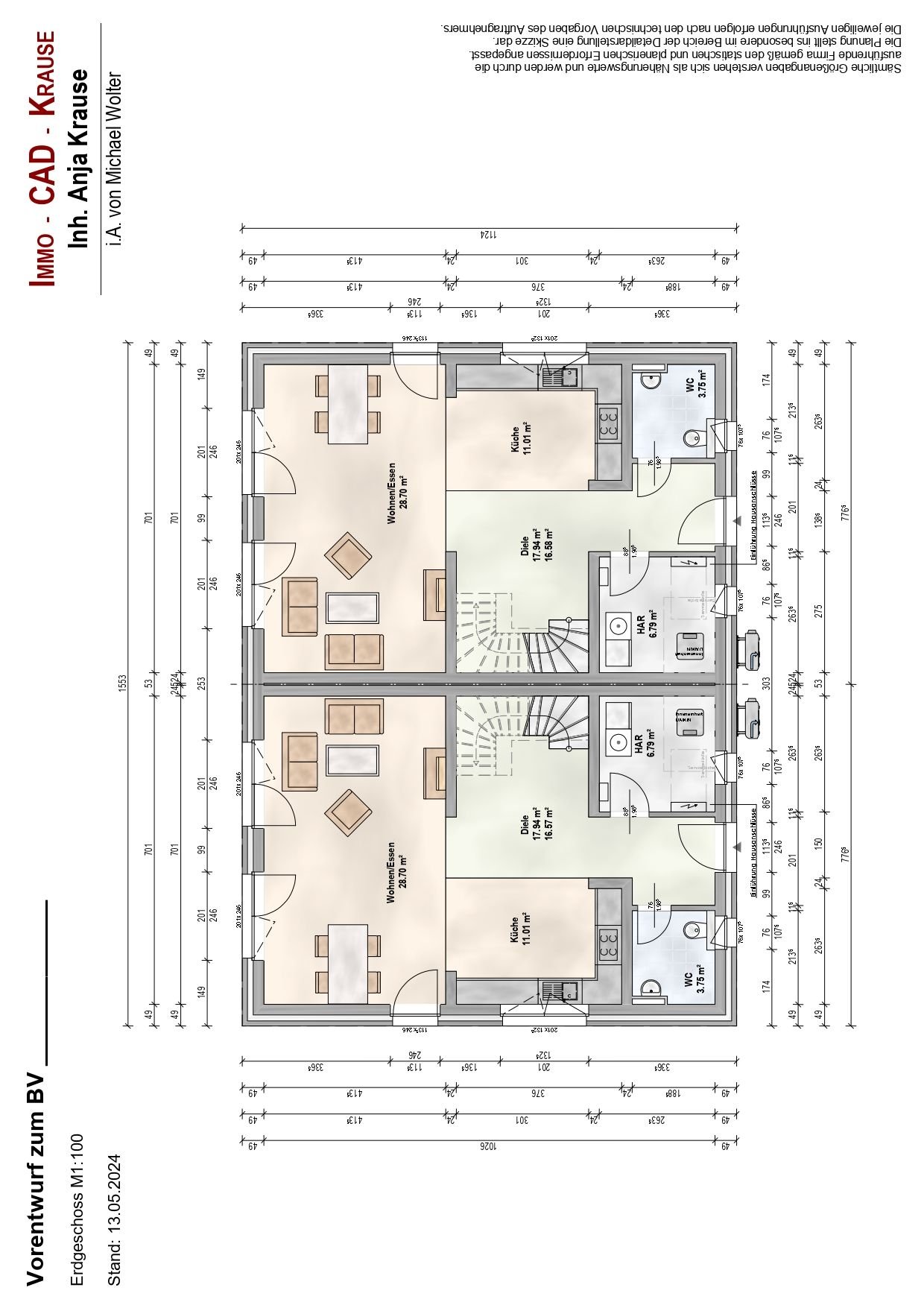 Doppelhaushälfte zum Kauf provisionsfrei 330.900 € 4 Zimmer 112 m²<br/>Wohnfläche 350 m²<br/>Grundstück Buendorfer Ring Buendorf Dahlenburg 21368