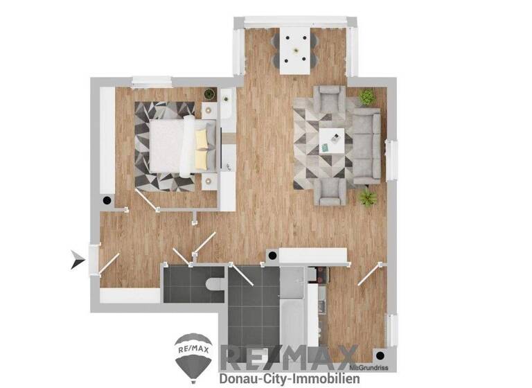 Wohnung zum Kauf 175.000 € 2 Zimmer 55 m² Korneuburg 2100