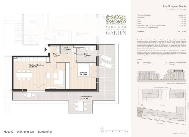 Wohnung zum Kauf - Erstbezug 512.000 € 2 Zimmer 86 m² Blumlage Celle 29221