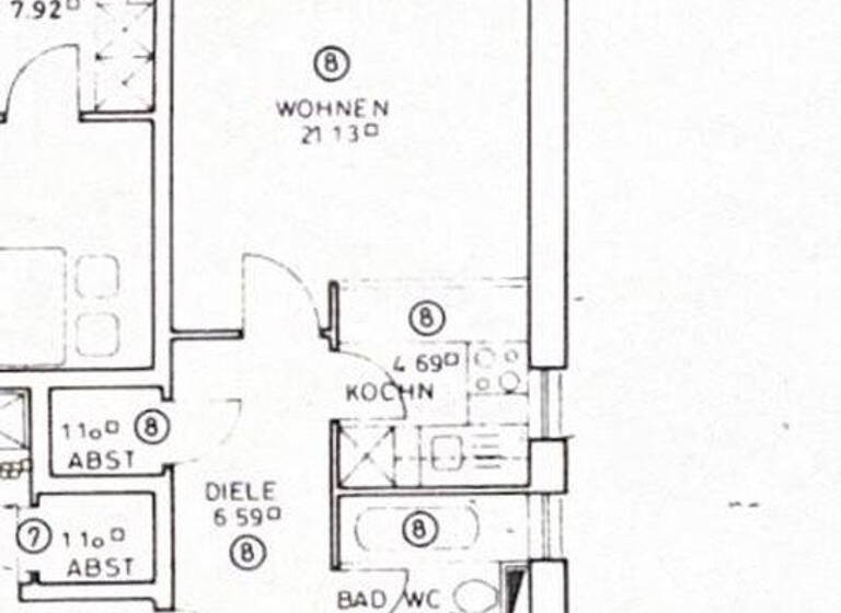Wohnung zum Kauf provisionsfrei 149.800 € 2,5 Zimmer 55 m² 1. Geschoss Hülsmannstraße 49 Borbeck-Mitte Essen 45355