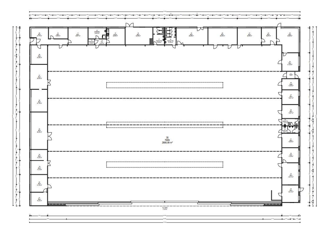 Lagerhalle zur Miete provisionsfrei 3.360 m²<br/>Lagerfläche Berliner Allee 11-21 Rimschweiler-Nord Zweibrücken 66482