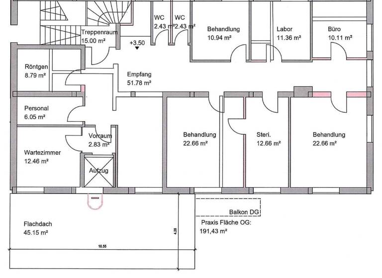 Büro zur Miete 7,33 € 9 Zimmer Teisnach 94244