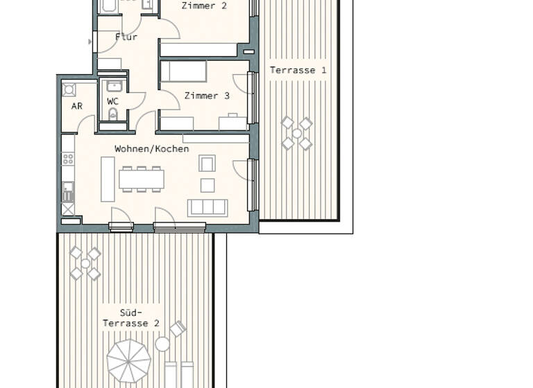 Wohnung zur Miete 2.650 € 3 Zimmer 129,1 m²<br/>Wohnfläche ab sofort<br/>Verfügbarkeit Charlottenburg Berlin 14059