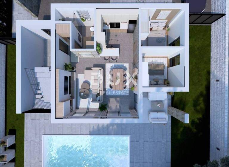 Wohnung zum Kauf 527.696 € 3 Zimmer 101 m² Petrcane - Kozino