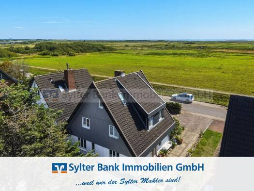 Doppelhaushälfte zum Kauf 1.650.000 € 7 Zimmer 170 m² 395 m² Grundstück Westerland Sylt 25980